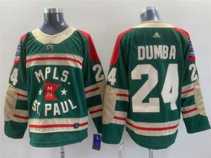 Minnesota Wild #24 Matt Dumba Green 2022 Winter Classic Jersey