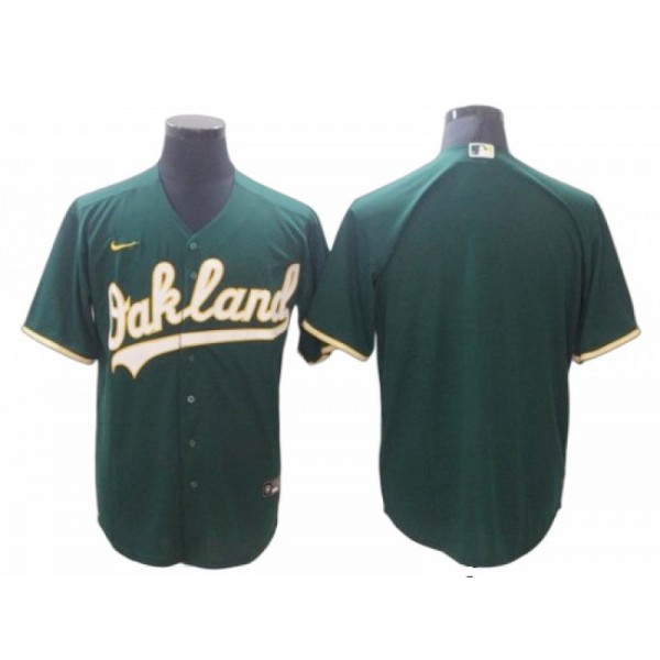 Oakland Athletics Blank Kelly Green Alternate Cool Base Jersey