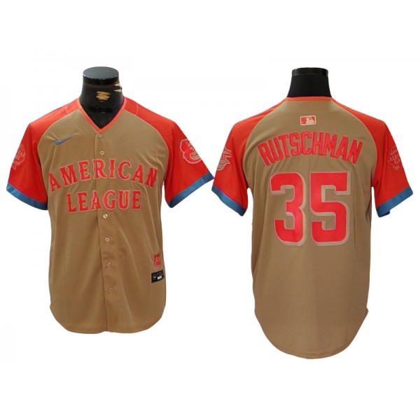 American League #35 Adley Rutschman Cream 2024 MLB All-Star Game Limited Jersey