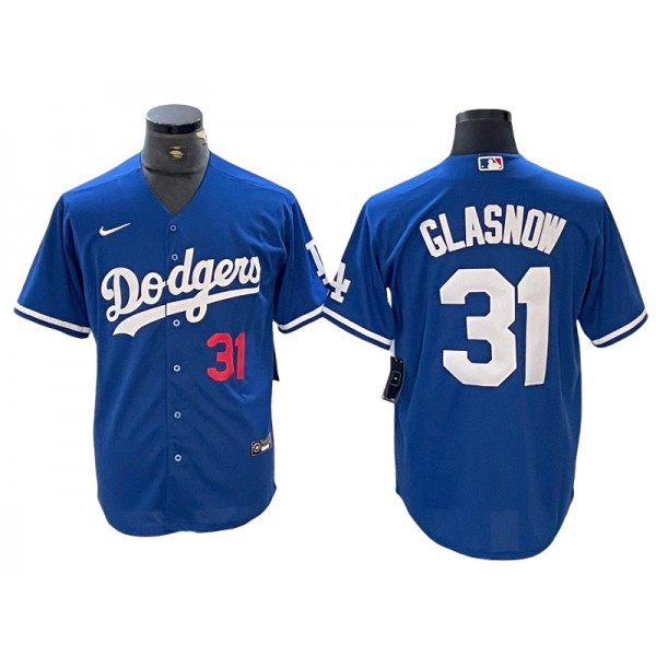 Los Angeles Dodgers #31 Tyler Glasnow Royal Limited Jersey