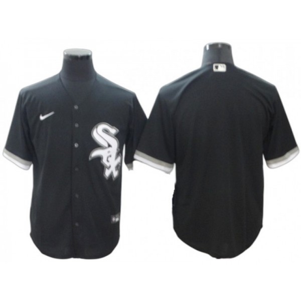 Chicago White Sox Blank Black Alternate Cool Base Jersey