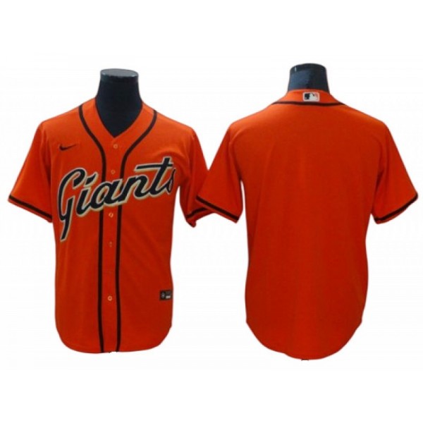 San Francisco Giants Blank Orange Alternate Cool Base Jersey