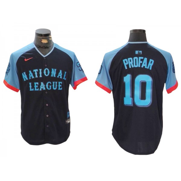 National League #10 Jurickson Profar Black 2024 MLB All-Star Game Limited Jersey