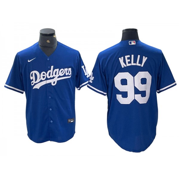 Los Angeles Dodgers #99 Joe Kelly Royal Cool Base Jersey