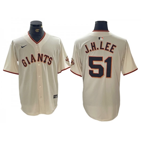 San Francisco Giants #51 Jung Hoo Lee Cream Limited Jersey