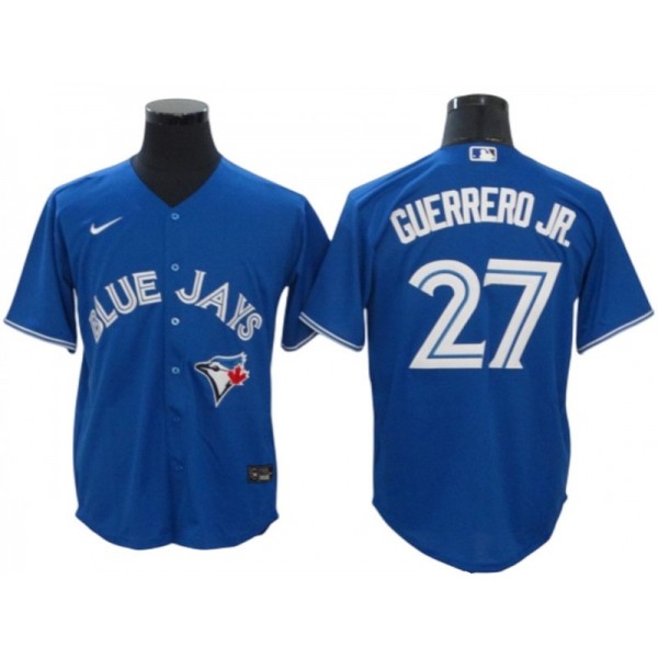 Toronto Blue Jays #27 Vladimir Guerrero Jr. Royal Cool Base Jersey