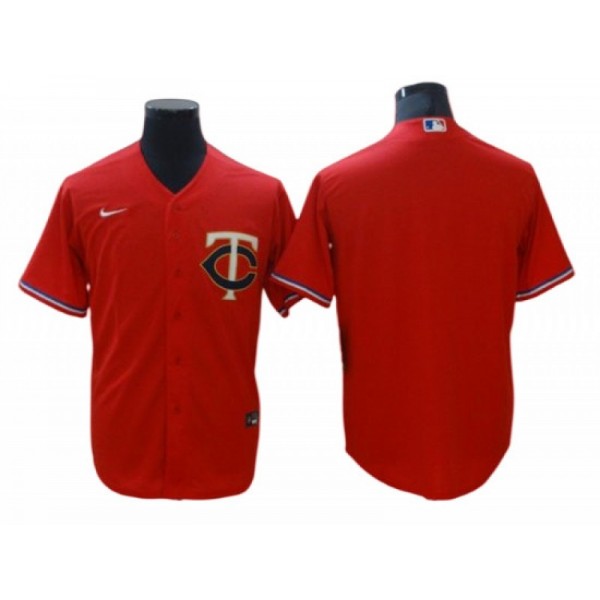 Minnesota Twins Blank Red Alternate Jersey