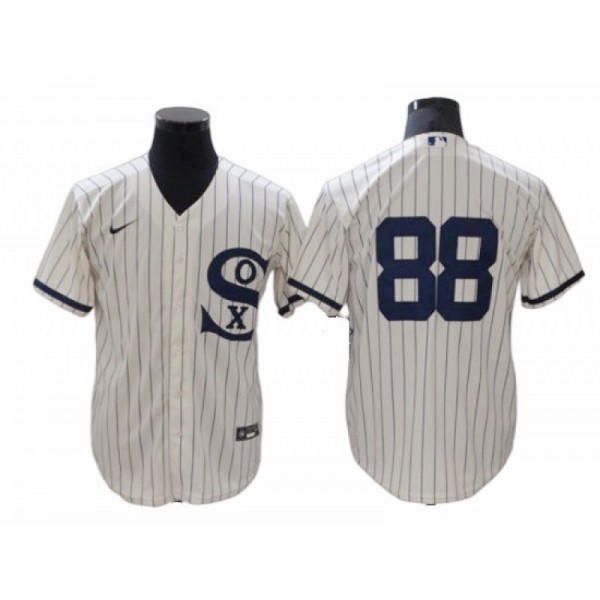 Chicago White Sox #88 Luis Robert White Field of Dreams Cool Base Jersey