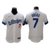 Los Angeles Dodgers #7 Julio Urías City Connect Flex Base Jersey - Royal/White