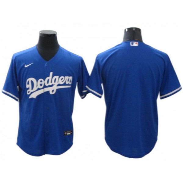 Los Angeles Dodgers Blank Royal Cool Base Jersey