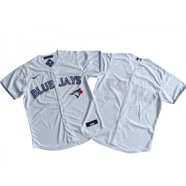 Toronto Blue Jays Blank White Jersey