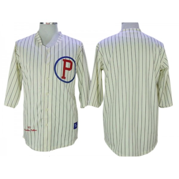 Philadelphia Phillies Blank 1921 Throwback Cream Team Jersey