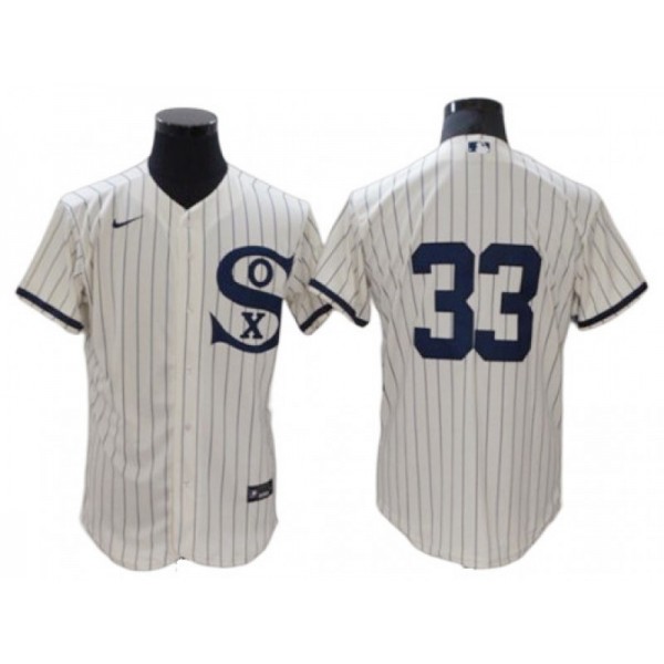 Chicago White Sox #33 Lance Lynn White Field of Dreams Cool Base Jersey