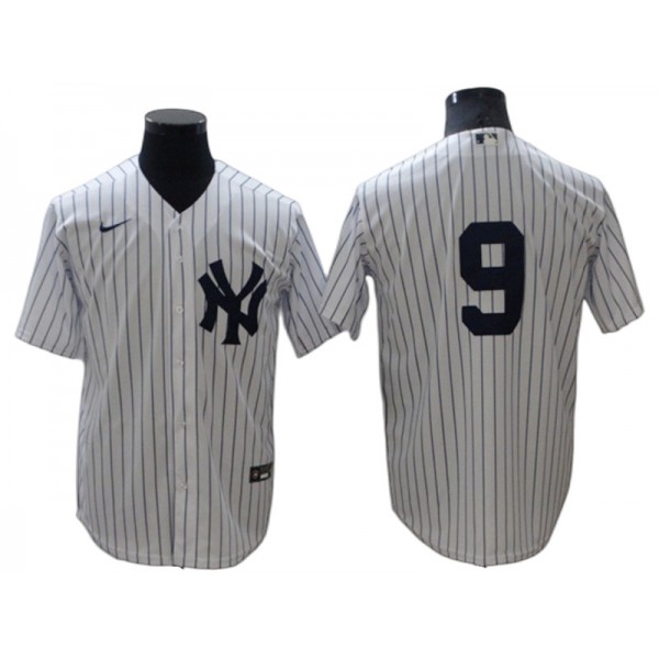 New York Yankees #9 Roger Maris White Home Cool Base Jersey