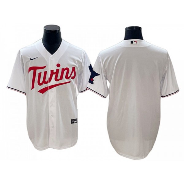 Minnesota Twins Blank White Home Cool Base Jersey