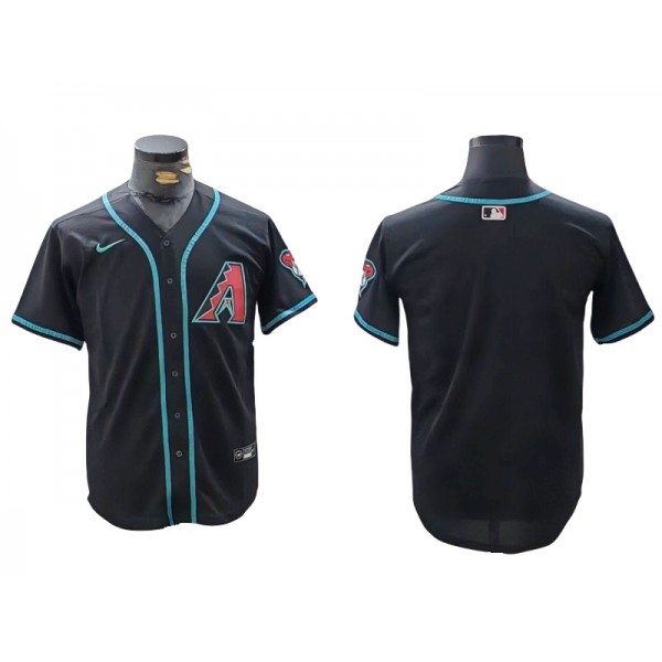 Arizona Diamondbacks Blank Black Limited Jersey