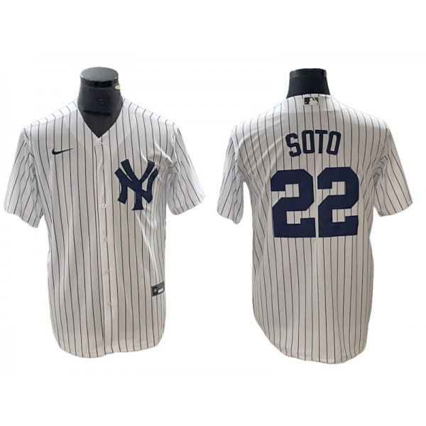 New York Yankees #22 Juan Soto White Home Limited Jersey