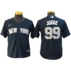 Youth New York Yankees #99 Aaron Judge Cool Base Player Name Jersey-White/Gray/Navy