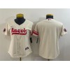 Los Angeles Angels Blank Cream City Connect Cool Base Jersey