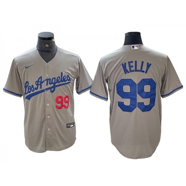 Los Angeles Dodgers #99 Joe Kelly Gray Limited Jersey