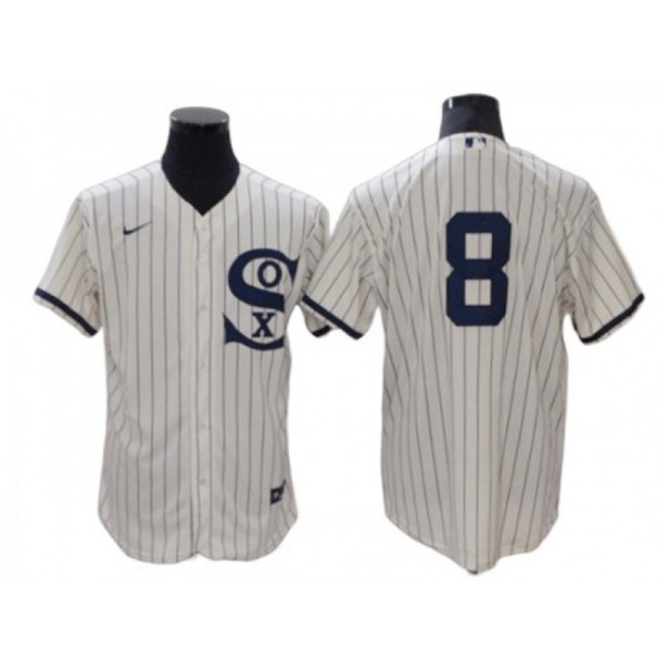 Chicago White Sox #8 Bo Jackson White Field of Dreams Cool Base Jersey