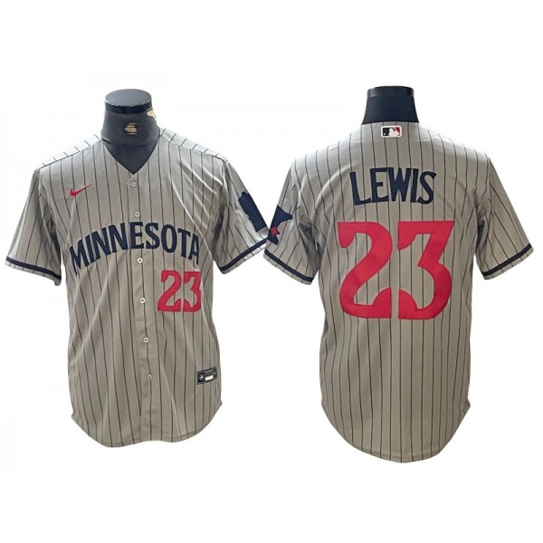 Minnesota Twins #23 Royce Lewis Gray Road Limited Jersey