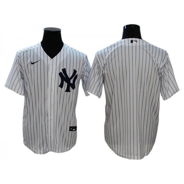 New York Yankees Blank White Cool Base Jersey