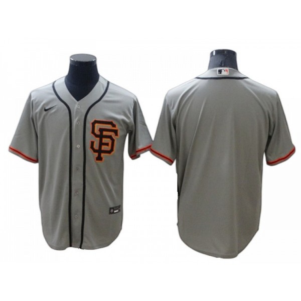 San Francisco Giants Blank Gray Alternate Cool Base Jersey