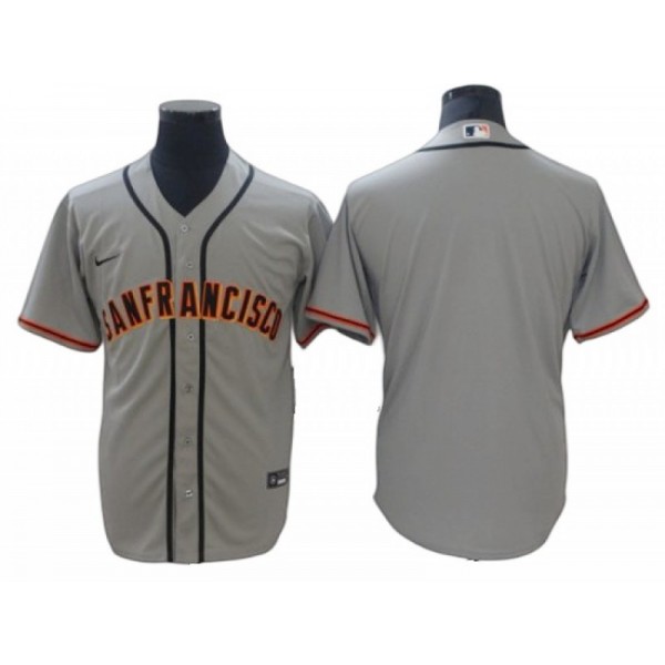 San Francisco Giants Blank Gray Road Cool Base Jersey