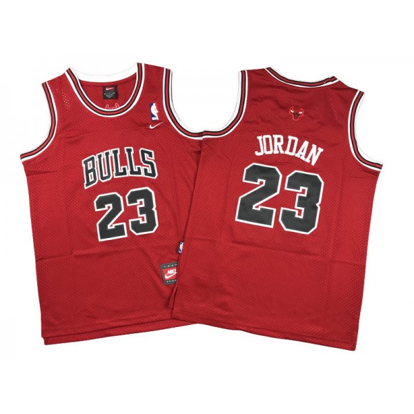 Chicago Bulls #23 Michael Jordan Red Swingman Jersey