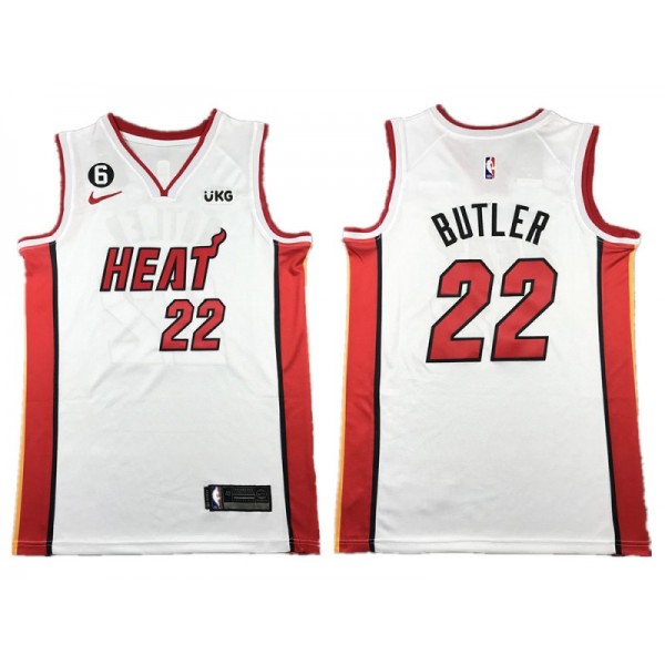 Miami Heat #22 Jimmy Butler White Swingman Jersey