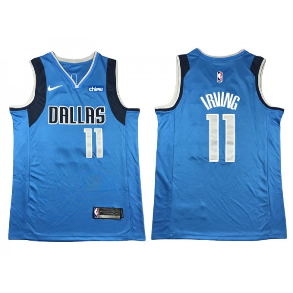 Dallas Mavericks #11 Kyrie Irving Blue Swingman Jersey