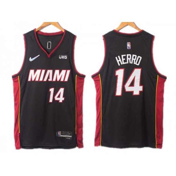 Miami Heat #14 Tyler Herro Black Swingman Jersey