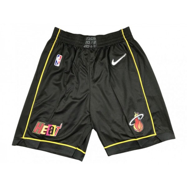 Miami Heat Youth Black Basketball Shorts