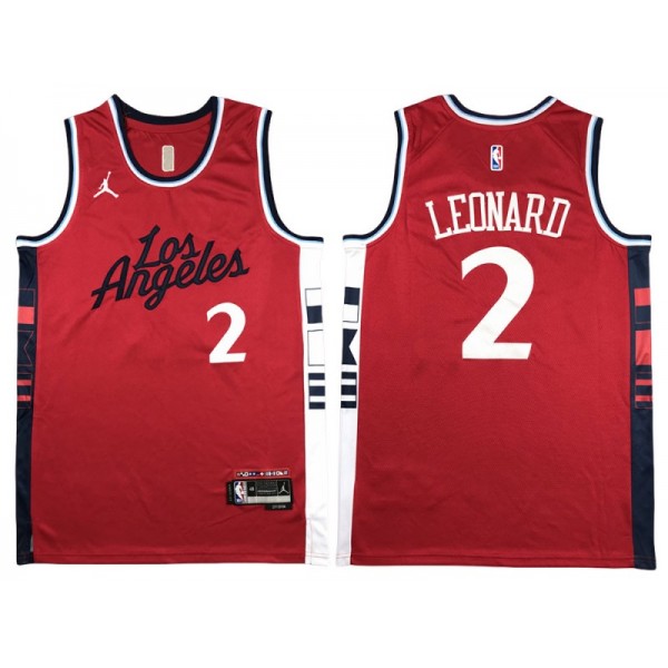 Los Angeles Clippers #2 Kawhi Leonard Red 2024/25 Swingman Jersey