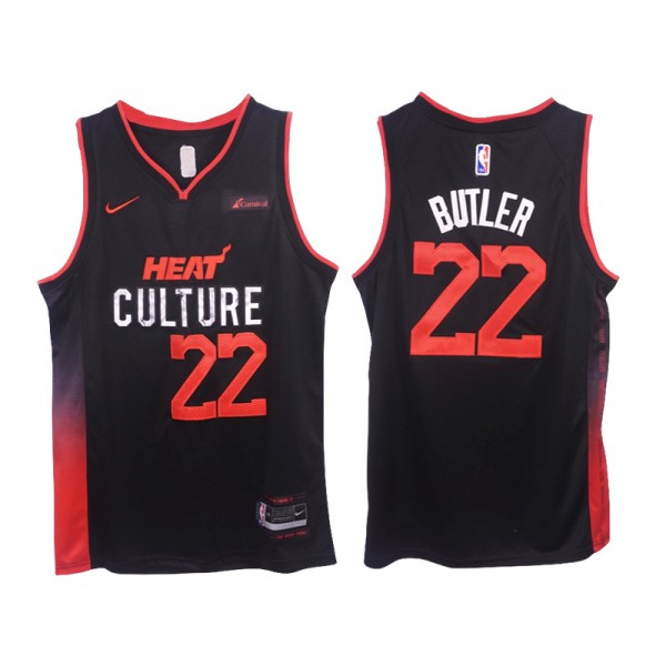 Miami Heat #22 Jimmy Butler Black 2023/24 City Edition Swingman Jersey