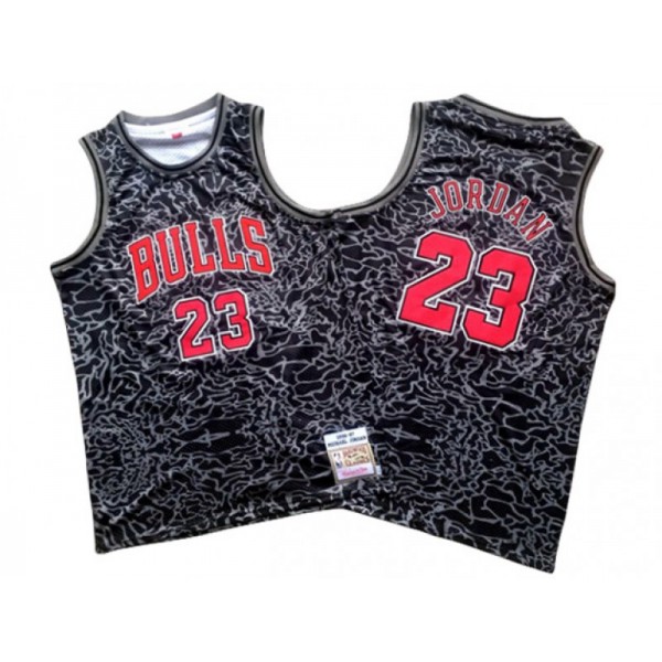 Chicago Bulls #23 Michael Jordan Black 1996/97 Fashion Hardwood Classics Jersey