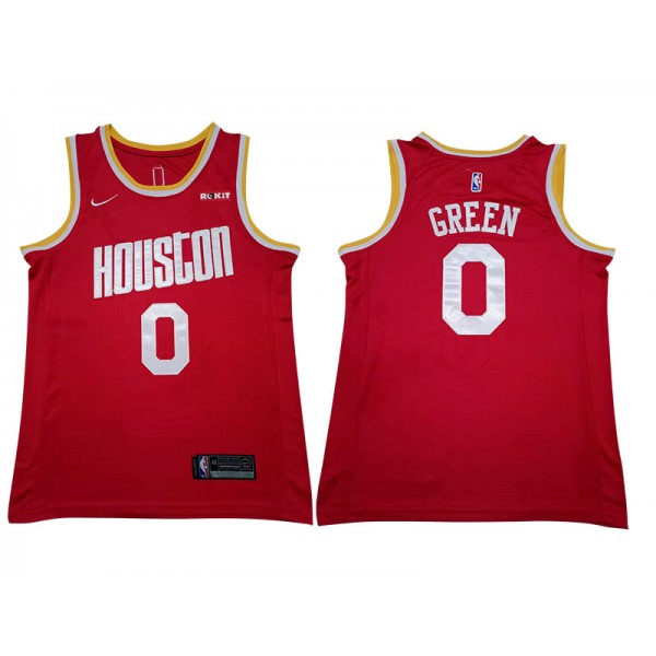 Houston Rockets #0 Jalen Green Red Swingman Jersey