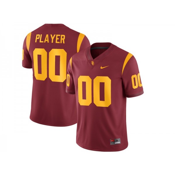 NCAA USC Trojans #00 Red College Football Custom Jersey