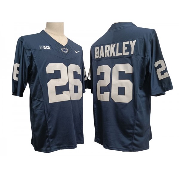 Penn State Nittany Lions #26 Saquon Barkley Navy College Football F.U.S.E. Limited Jersey