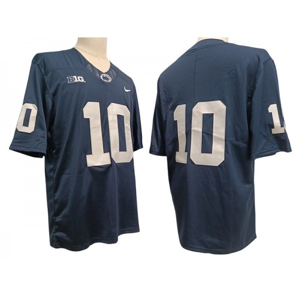 Penn State Nittany Lions #10 Navy College Football Jersey