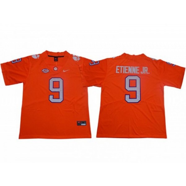 Clemson Tigers #9 Travis Etienne Jr. Orange College Football Jersey