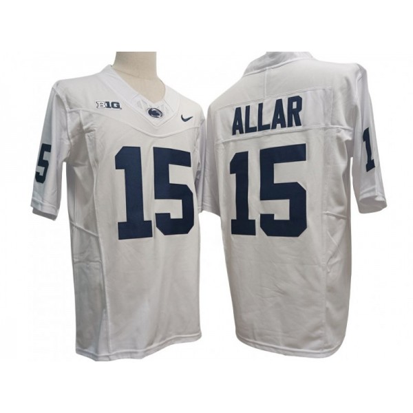 Penn State Nittany Lions #15 Drew Allar White College Football F.U.S.E. Limited Jersey