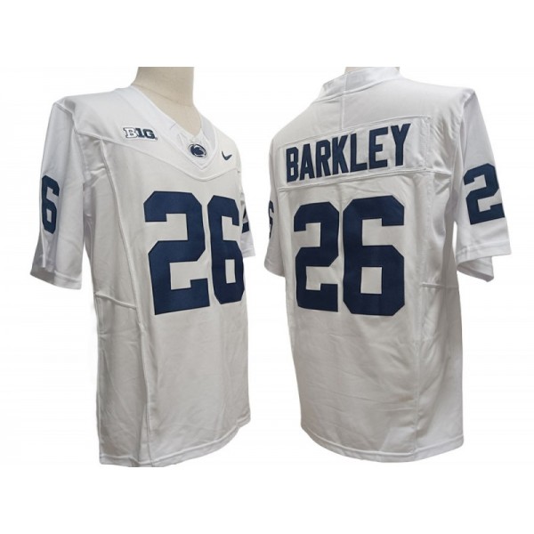 Penn State Nittany Lions #26 Saquon Barkley White College Football F.U.S.E. Limited Jersey