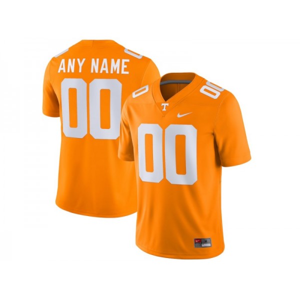 NCAA Tennessee Volunteers #00 Orange College Football Custom Jersey