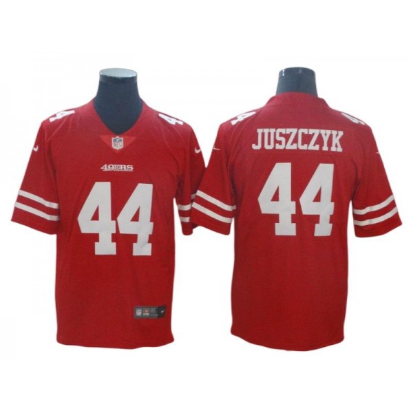 San Francisco 49ers #44 Kyle Juszczyk Red Vapor Limited Jersey