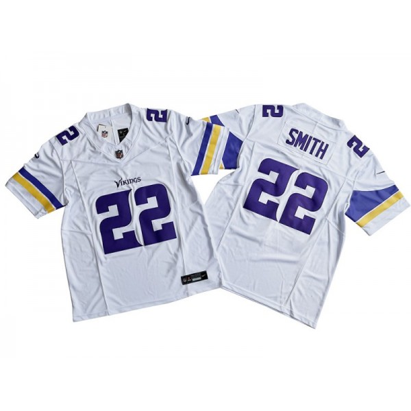 Minnesota Vikings #22 Harrison Smith White Vapor F.U.S.E. Limited Jersey