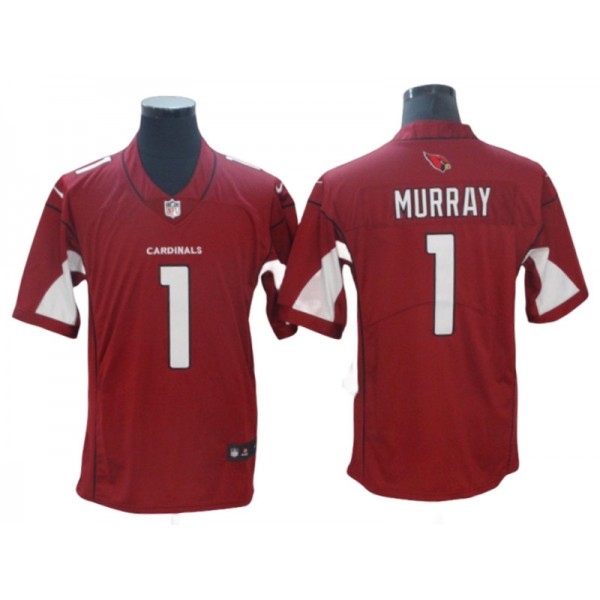 Arizona Cardinals #1 Kyler Murray Red Vapor Untouchable Limited Jersey