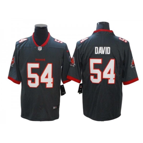 Tampa Bay Buccaneers #54 Lavonte David Gray Alternate Vapor Limited Jersey