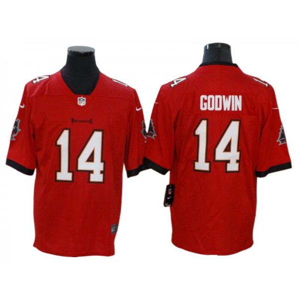 Tampa Bay Buccaneers #14 Chris Godwin Red Vapor Limited Jersey